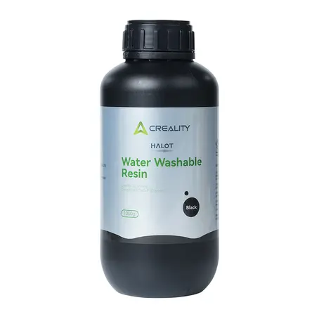 Resina para Impressora 3D Creality Lavável com Água, Alta Precisão 1 Kg Preto