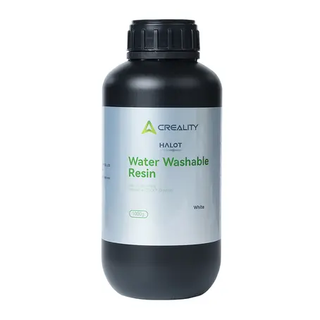 Resina para Impressora 3D Creality Lavável com Água, Alta Precisão 1 Kg Branco