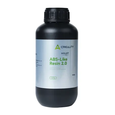 Resina para Impressora 3D Creality Tipo ABS 2.0, Alta Precisão 1 Kg Branco