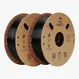 Kit 02 Filamentos PLA para Impressora 3D Creality Ender Fast PLA 1 Kg/Rolo 1.75 mm Preto