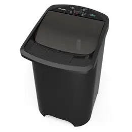 Tanquinho Mueller 10 Kg MLT10C Lavagem por Turbilhonamento Preto 110V