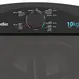 Tanquinho Mueller 10 Kg MLT10C Lavagem por Turbilhonamento Preto 110V