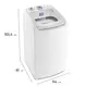 Máquina de Lavar Electrolux 9kg LED09 Efficient Care Branca 110V