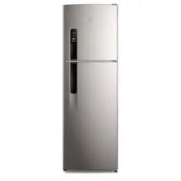 Geladeira Frost Free Electrolux 400 Litros IF44S Duplex AutoSense Inverter Inox Look 110V