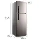 Geladeira Frost Free Electrolux 400 Litros IF44S Duplex AutoSense Inverter Inox Look 110V