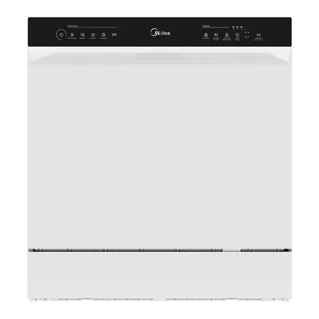 Lava Louças Midea 8 Serviços MDWTF08W1 com Função Touch Plus e Programa Rápido 30' Branca 110V