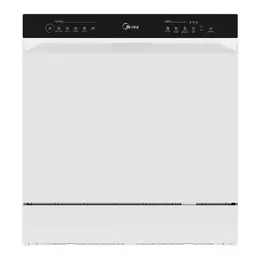 Lava Louças Midea 8 Serviços MDWTF08W1 com Função Touch Plus e Programa Rápido 30' Branca 110V