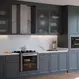 Fogão 5 Bocas de Embutir a Gás Fischer 5Q TC Gran Cheff Tripla Chama com Grill Preto 110V