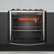 Fogão 5 Bocas de Embutir a Gás Fischer 5Q TC Gran Cheff Tripla Chama com Grill Preto 110V