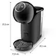 Cafeteira Dolce Gusto Arno Genio S Plus DGS2 1450W Multibebidas Preto 110V
