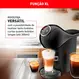 Cafeteira Dolce Gusto Arno Genio S Plus DGS2 1450W Multibebidas Preto 110V