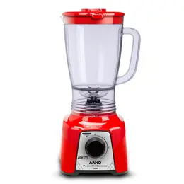 Liquidificador Arno Power Mix Essential LQ18 Jarra de 2,4 Litros 3 Velocidades 700W Vermelho 110V
