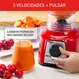 Liquidificador Arno Power Mix Essential LQ18 Jarra de 2,4 Litros 3 Velocidades 700W Vermelho 110V