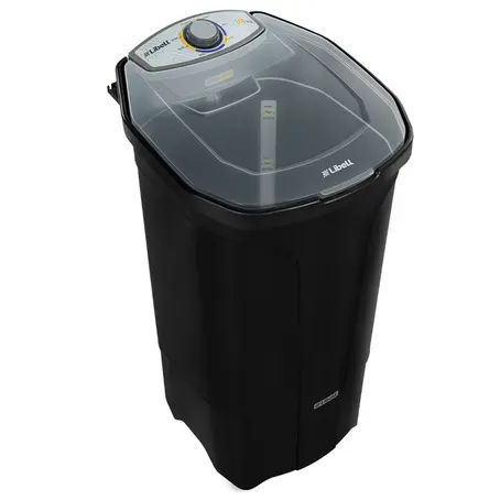 Tanquinho Libell 14 kg LL1400 com Lavagem por Turbilhonamento 5 Programas de lavagem Preta 110 V