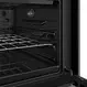 Forno Elétrico de Embutir 52 litros Dako Supreme com Timer Digital Painel Analógico Preto 220V