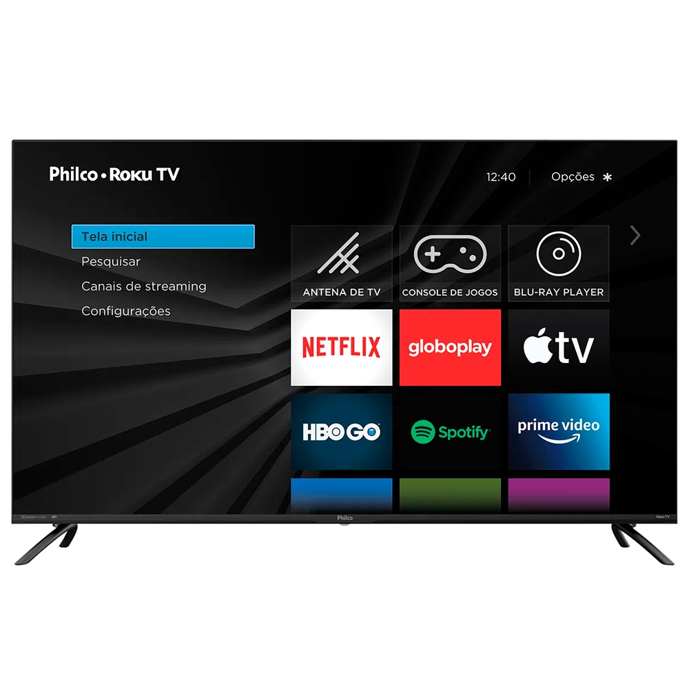 Smart TV LED 50" Ultra HD 4K Philco Roku PTV50RCG70BL - Smart TV LED 50 ...